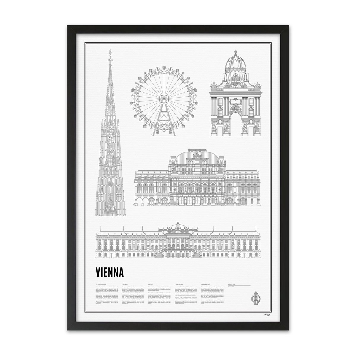 Poster of Iconics of Vienna | WIJCK.